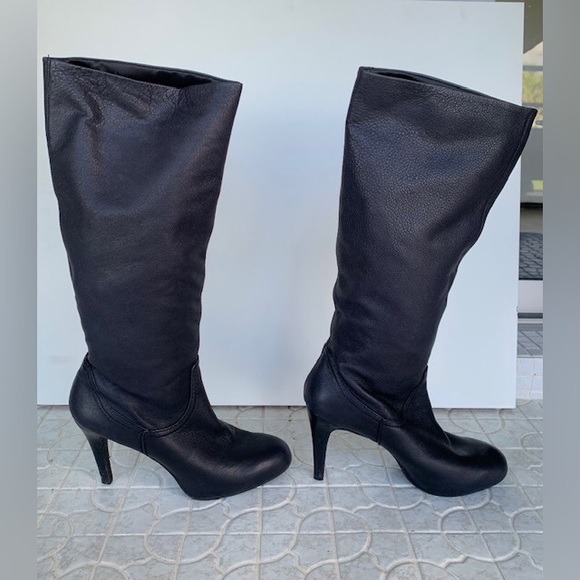 Pre-Owned Black Enzo Angiolini EA Gibbons Boots, Size 8 - Picture 4 of 7